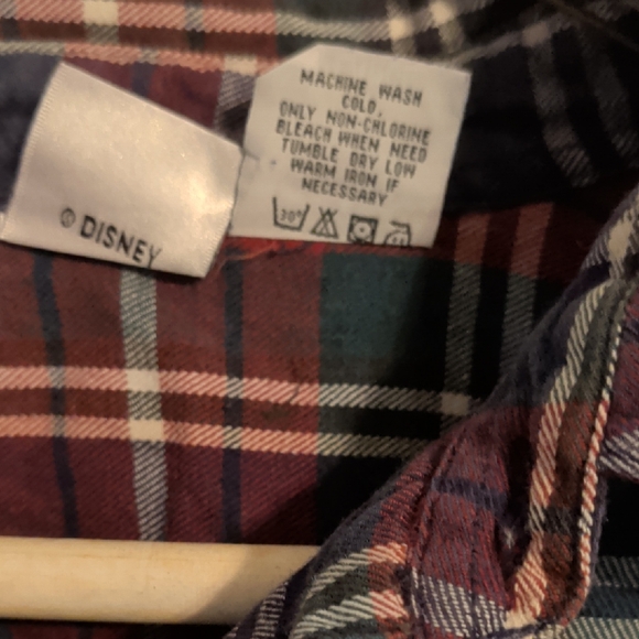 Disney Multicolor Plaid Shirt - Picture 3 of 5
